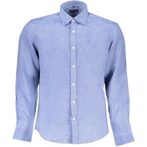 North Sails, Heren, Overhemden, Blauw, Maat: L