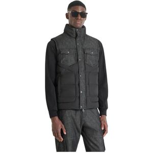 Antony Morato, Heren, Jassen, Zwart, Maat: S