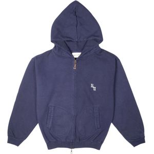 Bram's Fruit - Monogram Boxing Glove Zipper Hoodie - Groen - Katoen - Geborduurd Logo