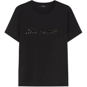 Weekend Max Mara, Dames, Tops, Zwart, Maat: M Jersey,