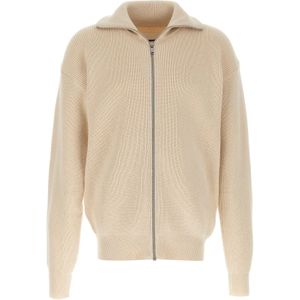 Jil Sander, Heren, Truien, Beige, Maat: L Katoen,