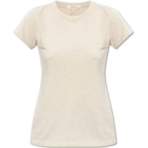 Rag & Bone, Dames, Tops, Beige, Maat: S Katoen,