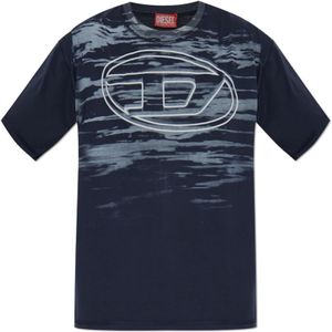 Diesel - T-Boxt-T5 - T-shirt - Blauw - Heren - Katoen