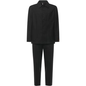 Santaniello, Heren, Pakken, Zwart, Maat: M