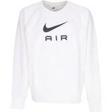 Nike - Lichtgewicht Crewneck Sweatshirt - Wit - Heren