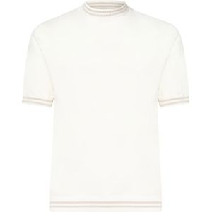 Eleventy, Heren, Tops, Beige, Maat: XL Katoen,