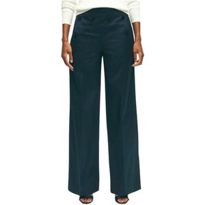 Brooks Brothers, Dames, Broeken, Blauw, Maat: S Katoen,