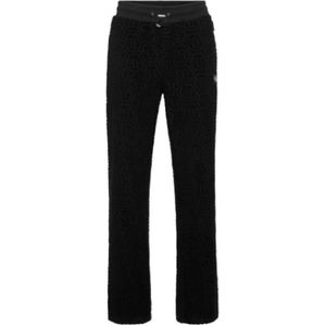 Philipp Plein, Heren, Broeken, Zwart, Maat: XL Katoen,
