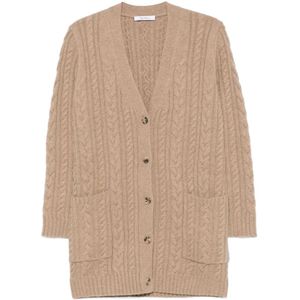 Max Mara, Dames, Truien, Beige, Maat: S Wol,