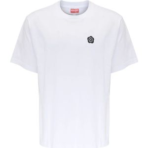 Kenzo, Heren, Tops, Wit, Maat: L