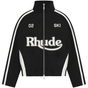 Rhude, Heren, Sport, Zwart, Maat: XL