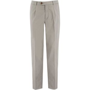 Brunello Cucinelli, Heren, Broeken, Grijs, Maat: L Katoen,