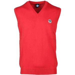 North Sails, Heren, Truien, Rood, Maat: XL Katoen,