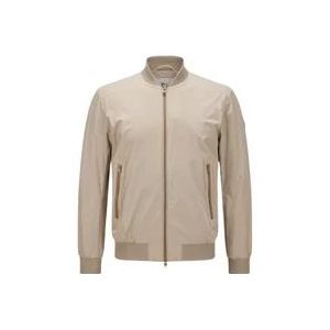 Woolrich Tijdloze Stretch Bomberjack , Beige , Heren , Maat: L