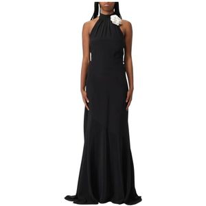 Karl Lagerfeld, Dames, Jurken, Zwart, Maat: XS