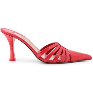 Paris Texas, Dames, Schoenen, Rood, Maat: 36 EU Leer,