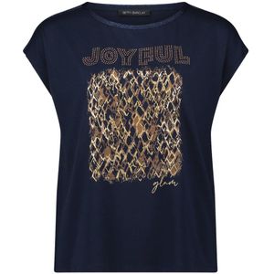 Betty Barclay - Glitter Blouse - Blauw - Dames