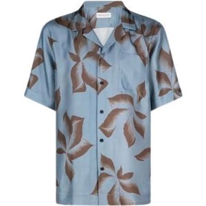 Dries Van Noten, Heren, Overhemden, Veelkleurig, Maat: L Zijde,