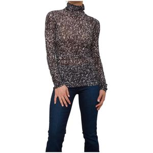 Patrizia Pepe, Dames, Tops, Veelkleurig, Maat: XS Poliester,
