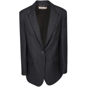 Blanca Vita, Dames, Jassen, Grijs, Maat: 2XS Wol,