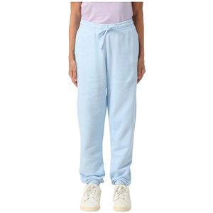 MC2 Saint Barth, Dames, Broeken, Blauw, Maat: XS Katoen,