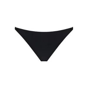 Ganni Zwarte Lurex Bikini Broek , Black , Dames , Maat: XS