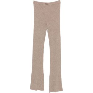 Pinko, Dames, Broeken, Beige, Maat: S