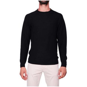 Alpha Studio, Heren, Truien, Zwart, Maat: 3XL Wol,