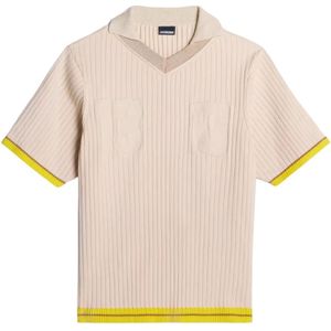 Jacquemus Beige Polo Treze , Beige , Heren , Maat: L