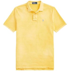 Polo Ralph Lauren, Heren, Tops, Geel, Maat: M Katoen,