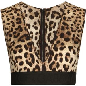 Dolce & Gabbana, Dames, Tops, Veelkleurig, Maat: M