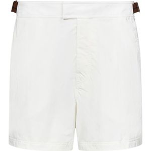 Zegna, Heren, Badkleding, Wit, Maat: M Polyamide,