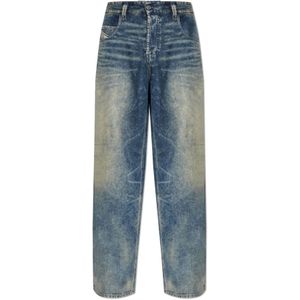 Diesel, Heren, Jeans, Blauw, Maat: W28 Denim,