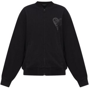 AllSaints, Dames, Sweatshirts & Hoodies, Zwart, Maat: XS Katoen,