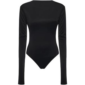 Andamane, Dames, Tops, Zwart, Maat: S Jersey,