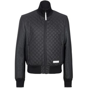 Balmain Main Lab bomberjack , Black , Heren , Maat: 2XL