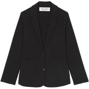 Marc O'Polo - Jersey Blazer - Zwart - Dames
