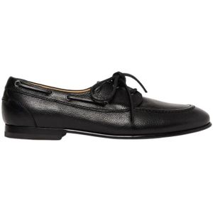 Scarosso, Heren, Schoenen, Zwart, Maat: 39 EU Leer,