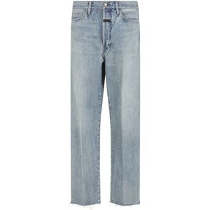 Fear Of God, Heren, Jeans, Blauw, Maat: W31 Katoen,