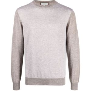 Canali, Heren, Truien, Beige, Maat: 3XL Wol,