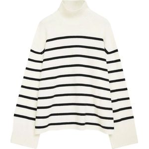 Anine Bing, Dames, Truien, Wit, Maat: L Wol,