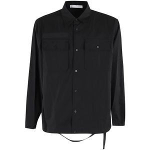 Helmut Lang, Heren, Overhemden, Zwart, Maat: M