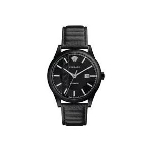 Versace Aiakos Automatisch Horloge Swiss Made , Black , Heren , Maat: ONE Size
