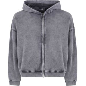 Represent, Heren, Sweatshirts & Hoodies, Grijs, Maat: M Katoen,