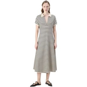 Tommy Hilfiger, Dames, Jurken, Zwart, Maat: S Poliester,