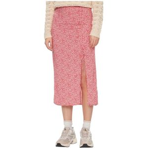 Pepe Jeans, Dames, Rokken, Roze, Maat: XS Viscose,
