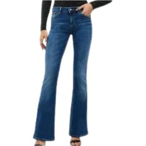 Liu Jo, Dames, Jeans, Blauw, Maat: W24 Katoen,