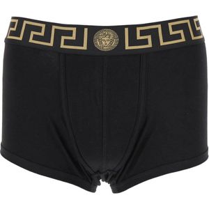 Versace, Heren, Ondergoed, Zwart, Maat: M Katoen,