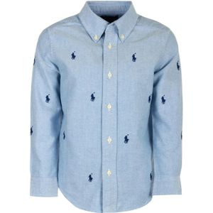 Ralph Lauren, Heren, Overhemden, Blauw, Maat: S