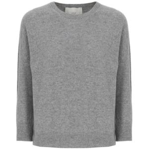 Vanisé, Dames, Truien, Grijs, Maat: M Kasjmier,